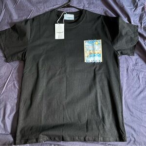 Casablanca Black Graphic T-Shirt